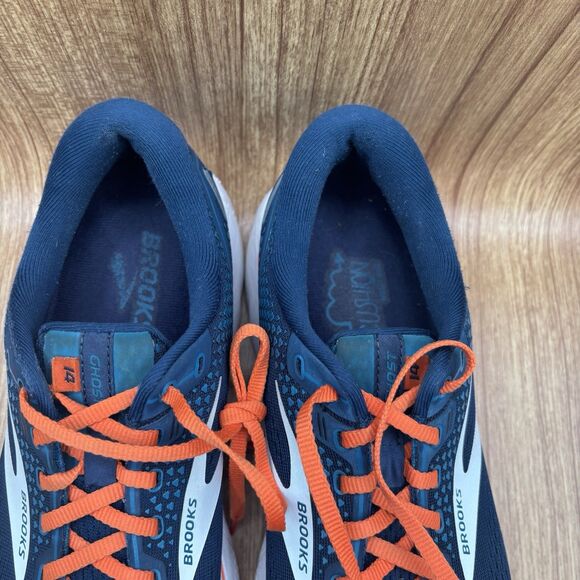 Brooks Ghost 14 Titan Teal Flame Running Shoes Men’s Size 11 D Sneakers - Picture 9 of 9